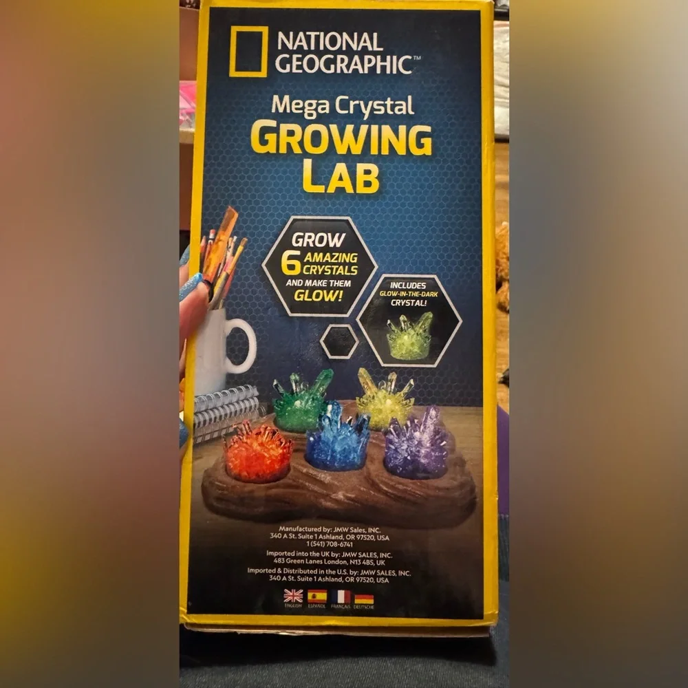 National Geographic Mega Crystal Growing lab NEW Sealed